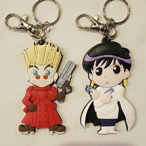 Trigun keychains